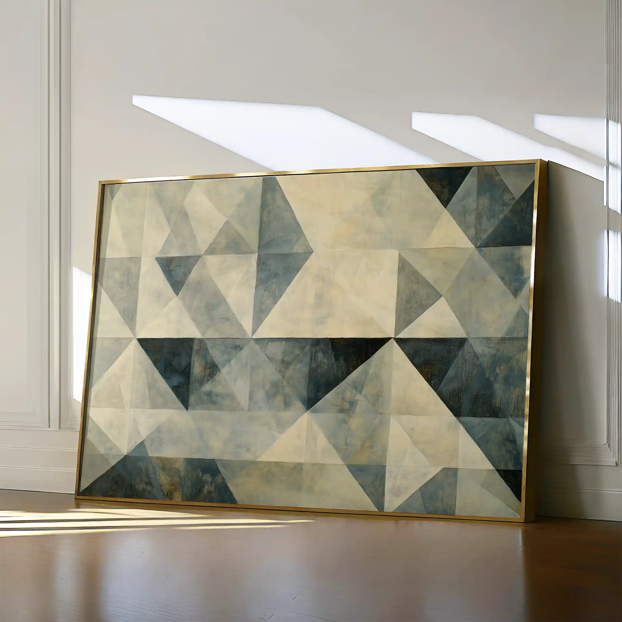 Abstract Canvas Wall Art WAD559-A 90 x 60 cm / Stretched on hidden frame