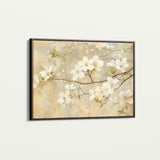 Floral Canvas Wall Art WAD559-F 90 x 60 cm / Stretched on hidden frame