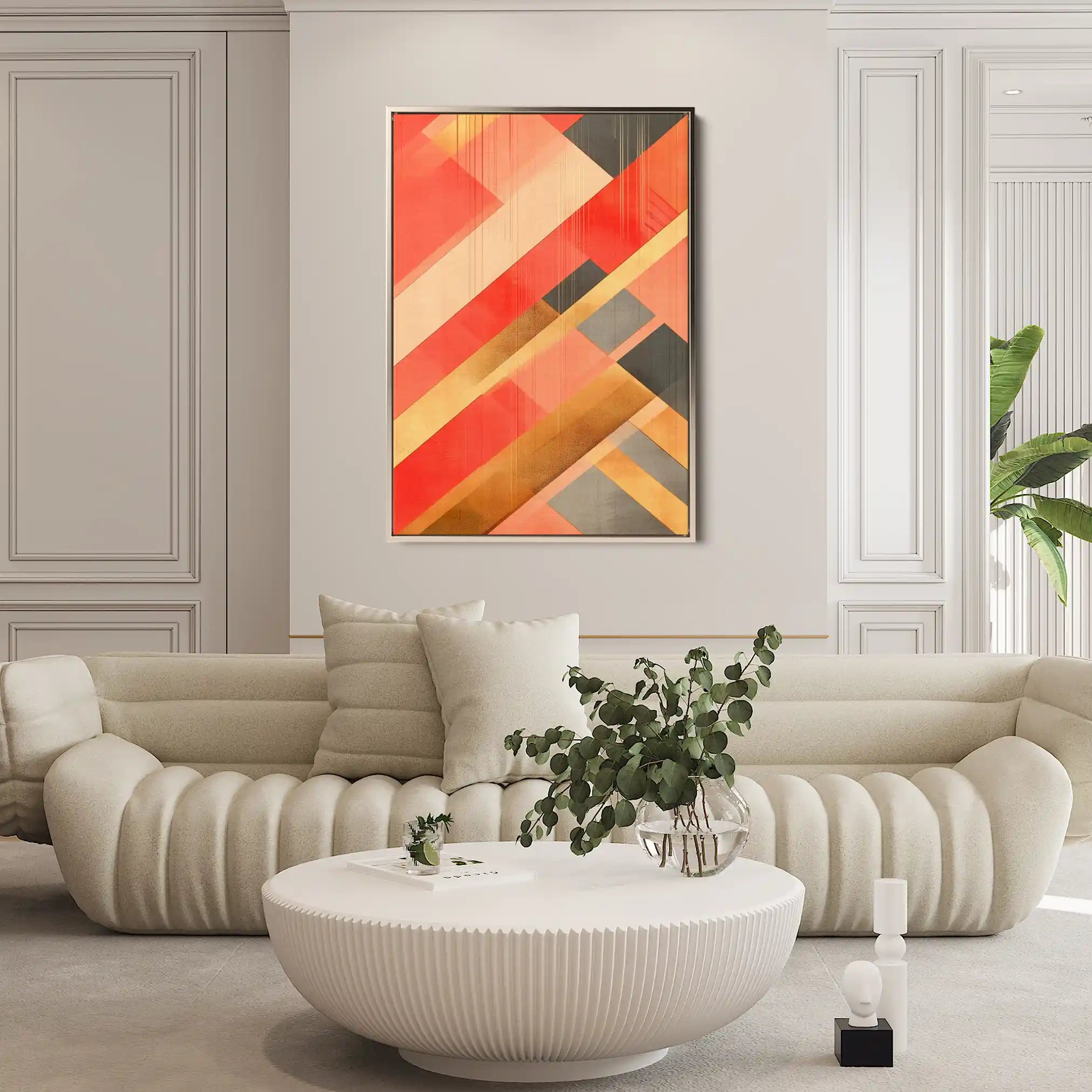Abstract 562 Canvas Art 60 x 40 cm / Stretched on hidden frame
