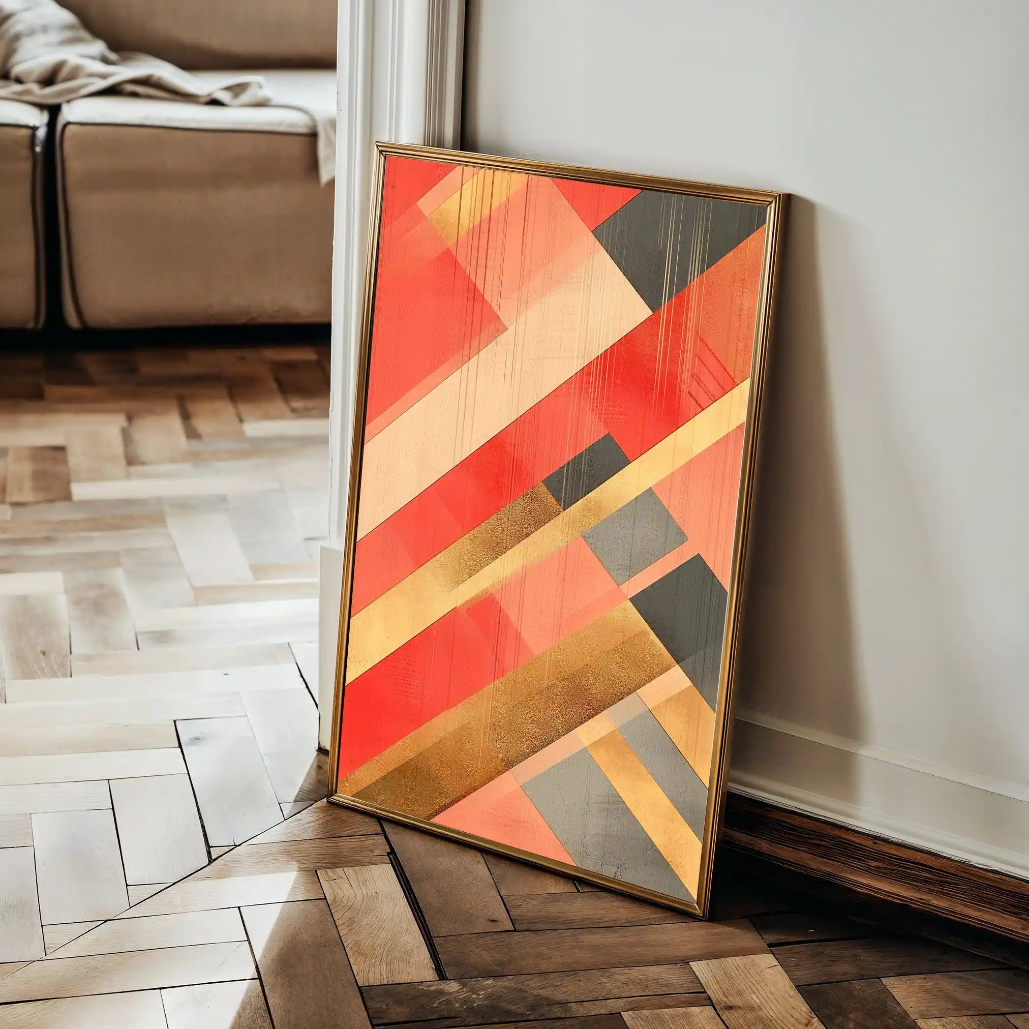 Abstract 562 Canvas Art 60 x 40 cm / Stretched on hidden frame