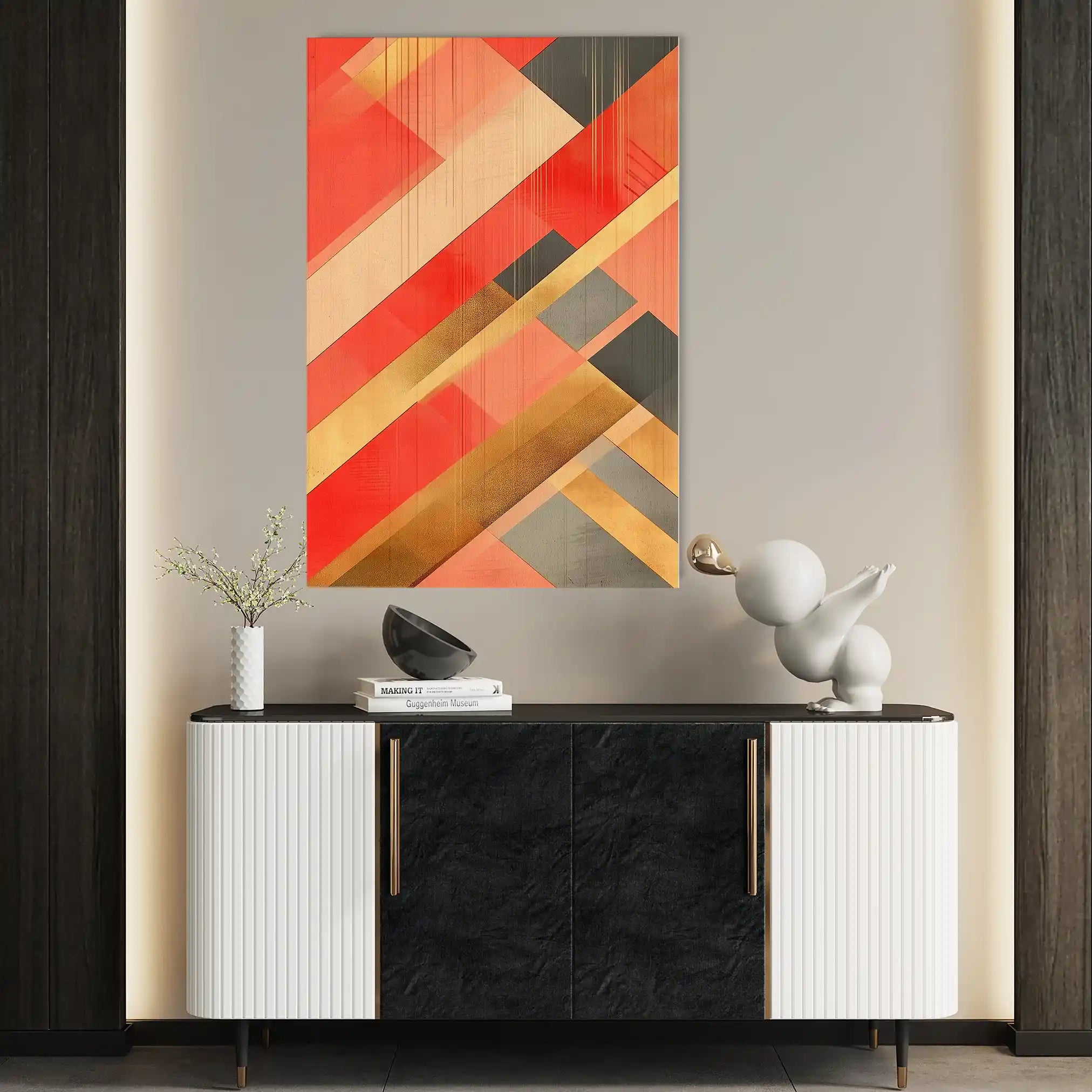 Abstract 562 Canvas Art 60 x 40 cm / Stretched on hidden frame