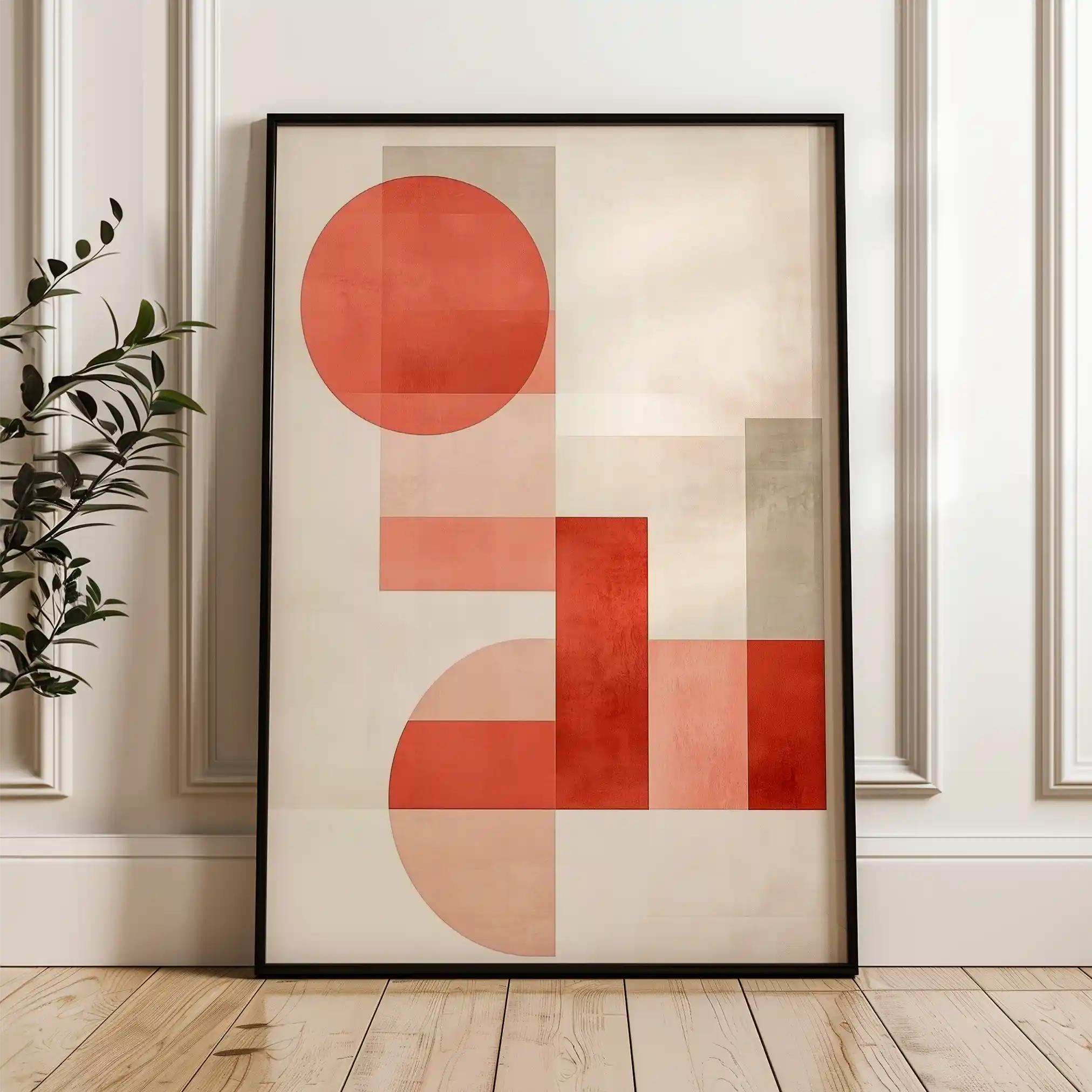 Abstract 563 Canvas Art 60 x 40 cm / Stretched on hidden frame