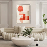 Abstract 563 Canvas Art 60 x 40 cm / Stretched on hidden frame