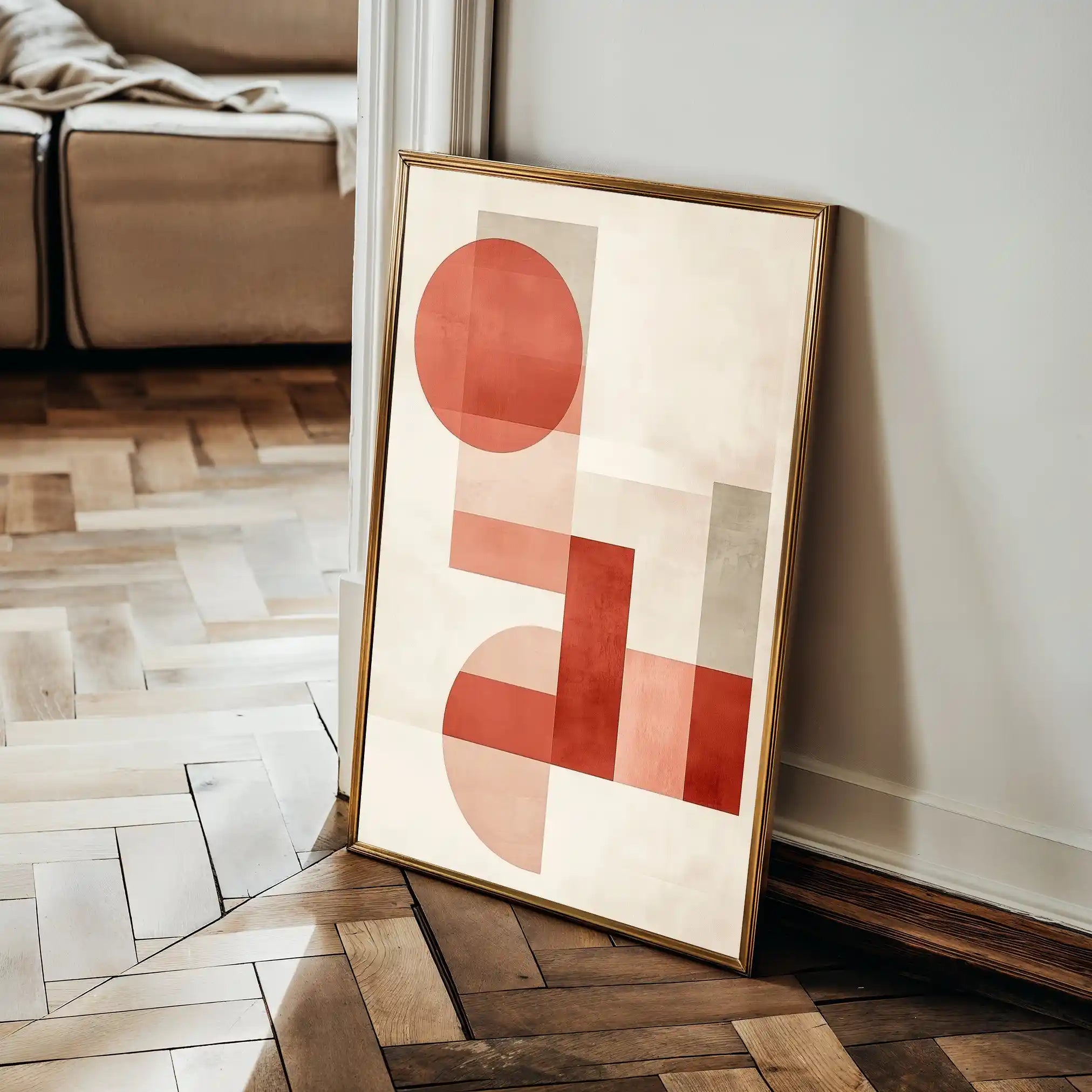 Abstract 563 Canvas Art 60 x 40 cm / Stretched on hidden frame