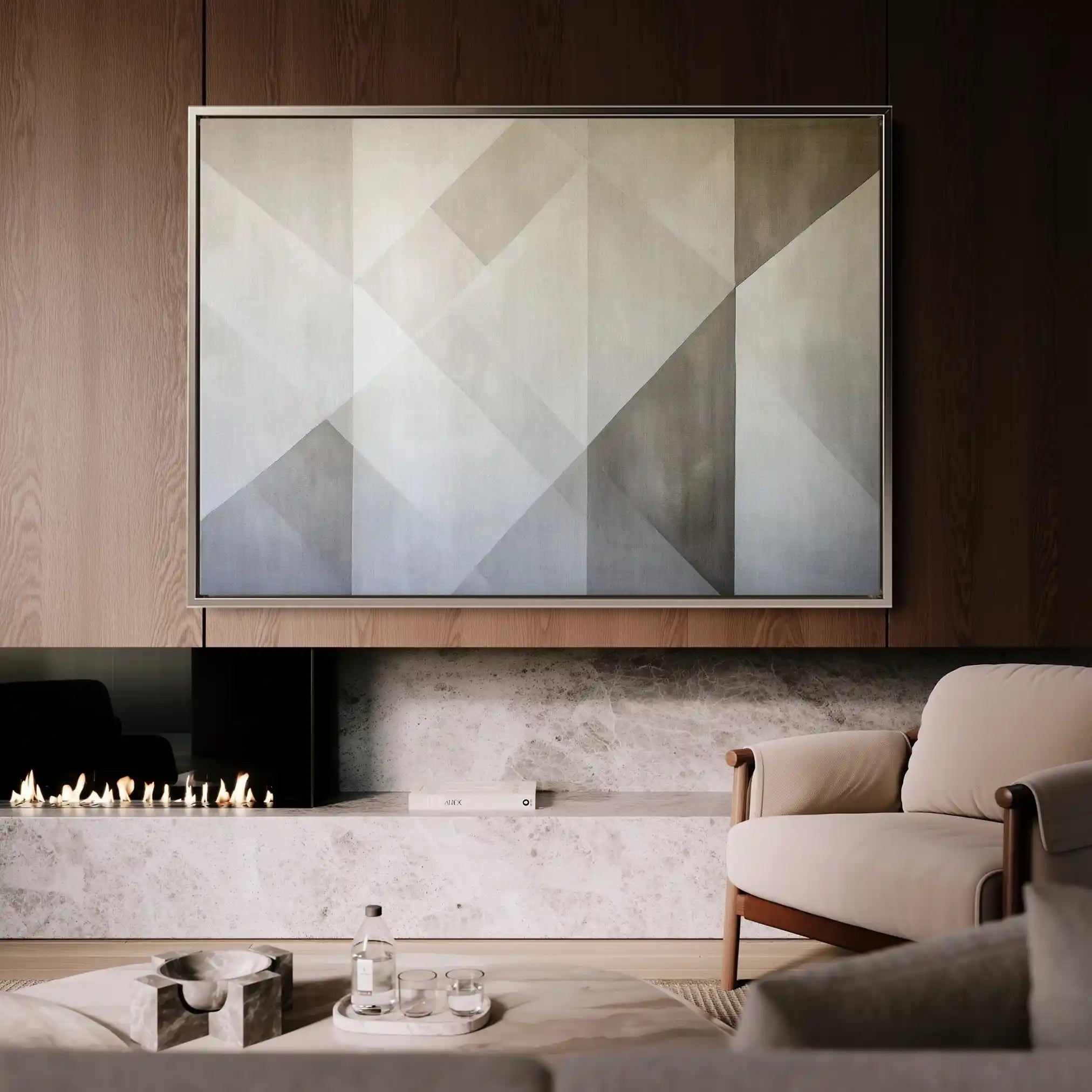 Abstract 564 Canvas Art 60 x 40 cm / Stretched on hidden frame