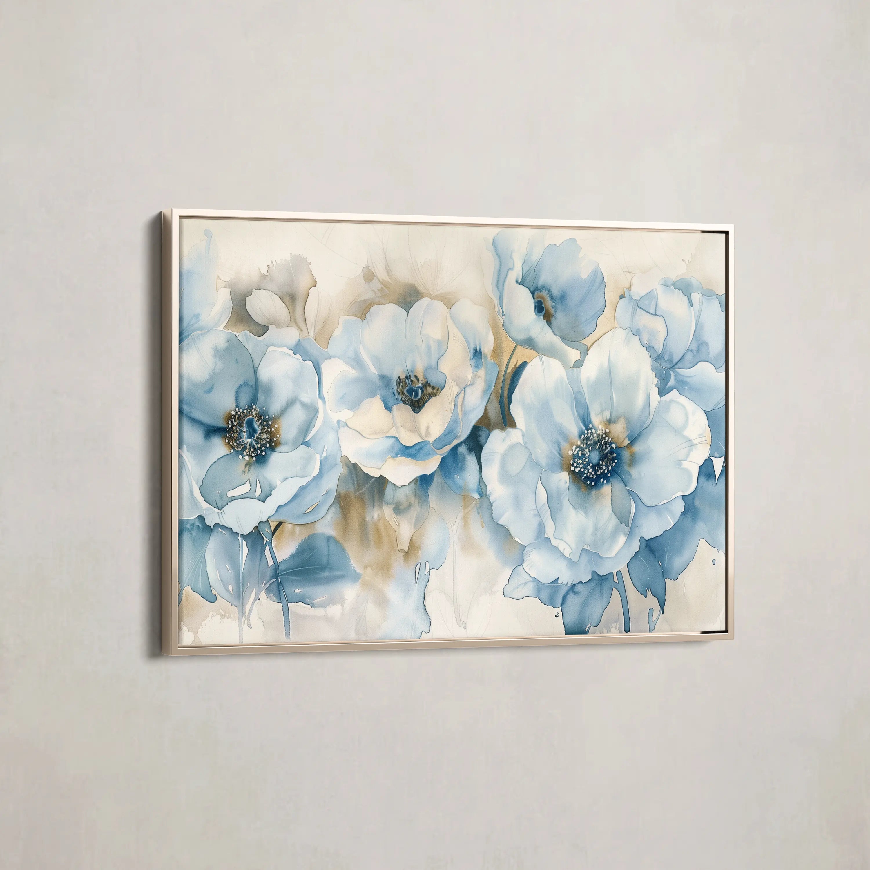 Floral Canvas Wall Art WAD565-F 90 x 60 cm / Stretched on hidden frame