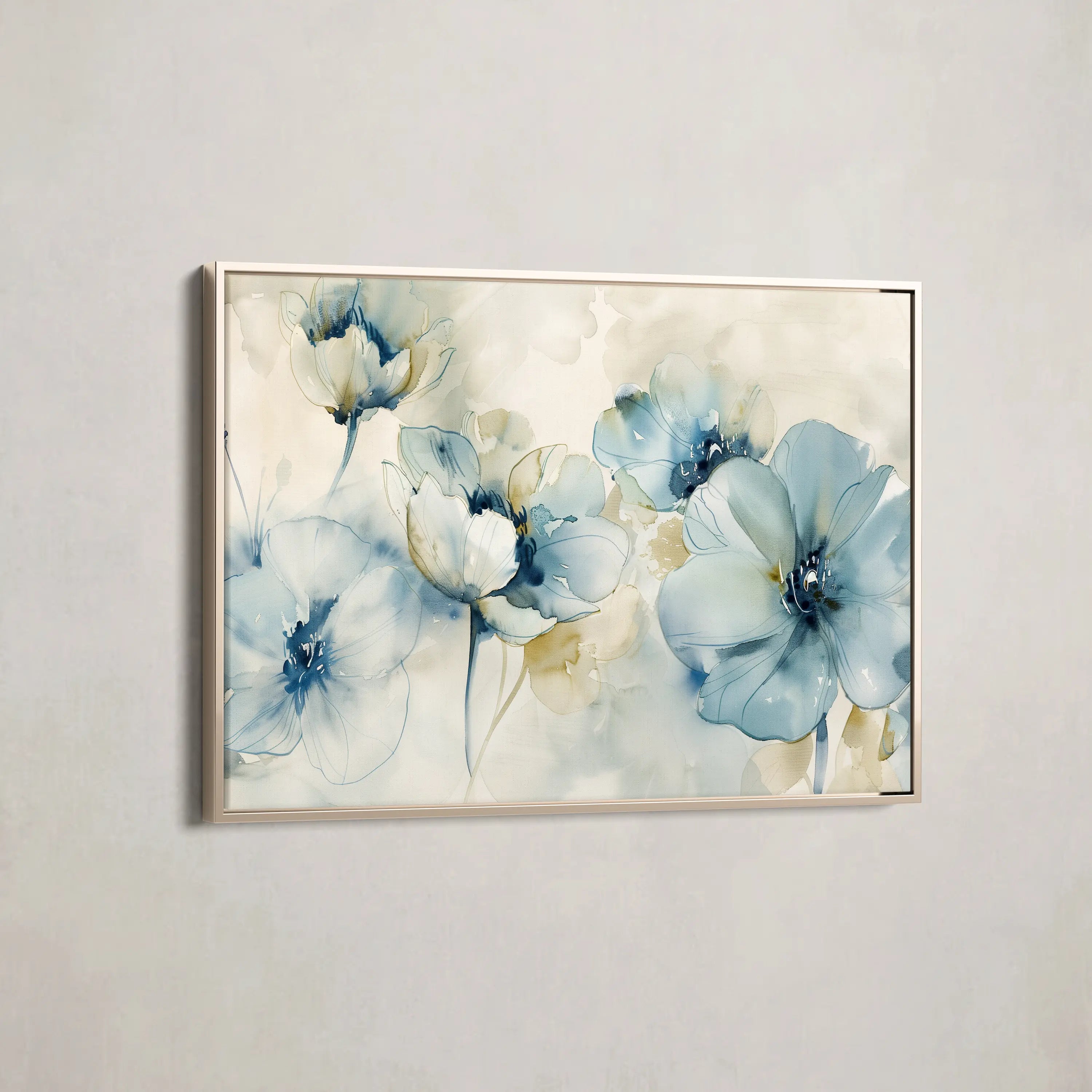 Floral Canvas Wall Art WAD566-F 90 x 60 cm / Stretched on hidden frame