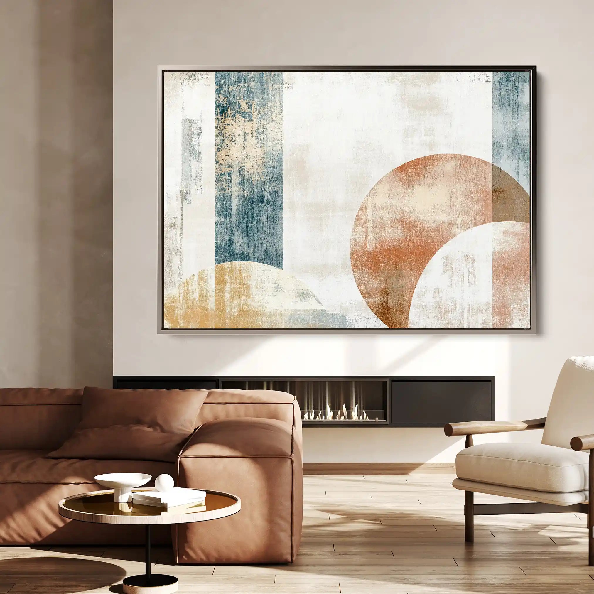 Abstract 569 Canvas Art 60 x 40 cm / Stretched on hidden frame