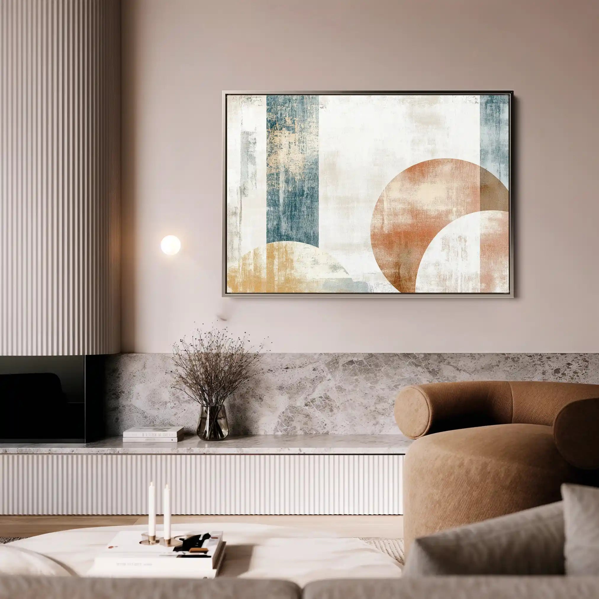 Abstract 569 Canvas Art 60 x 40 cm / Stretched on hidden frame