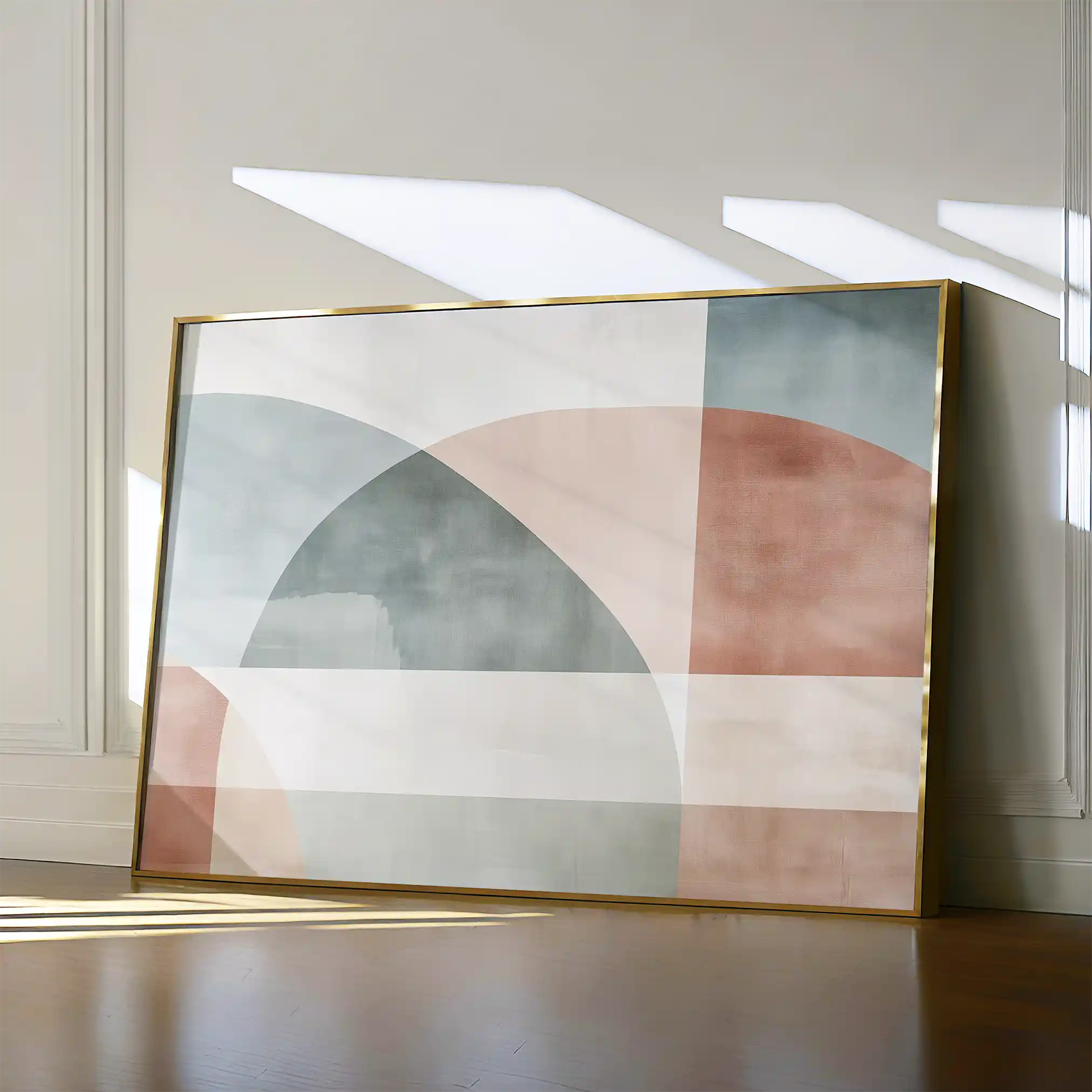 Abstract 571 Canvas Art 60 x 40 cm / Stretched on hidden frame