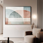 Abstract 571 Canvas Art 60 x 40 cm / Stretched on hidden frame