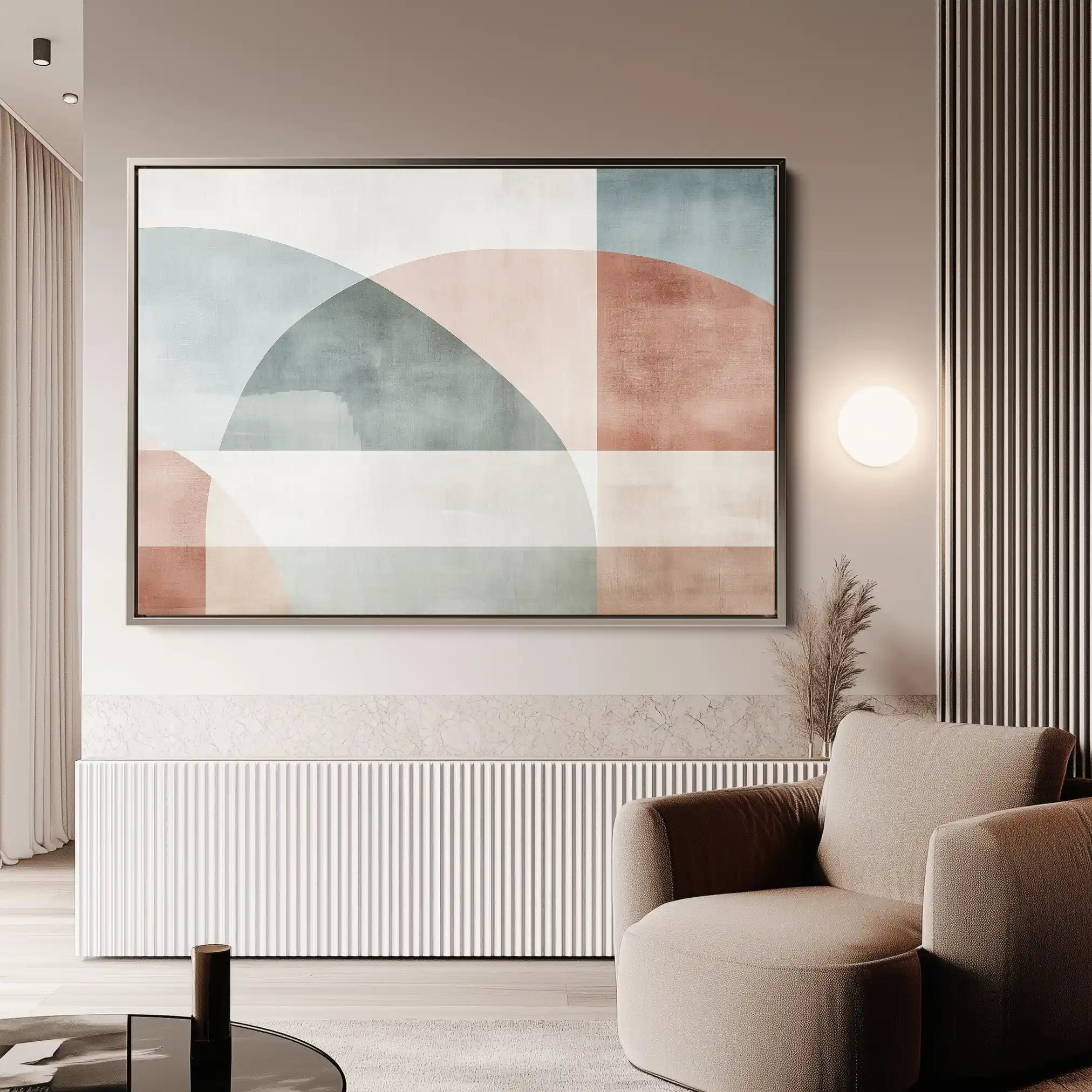 Abstract 571 Canvas Art 60 x 40 cm / Stretched on hidden frame