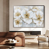 Floral Canvas Wall Art WAD572-F 90 x 60 cm / Stretched on hidden frame