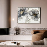 Floral Canvas Wall Art WAD573-F 90 x 60 cm / Stretched on hidden frame
