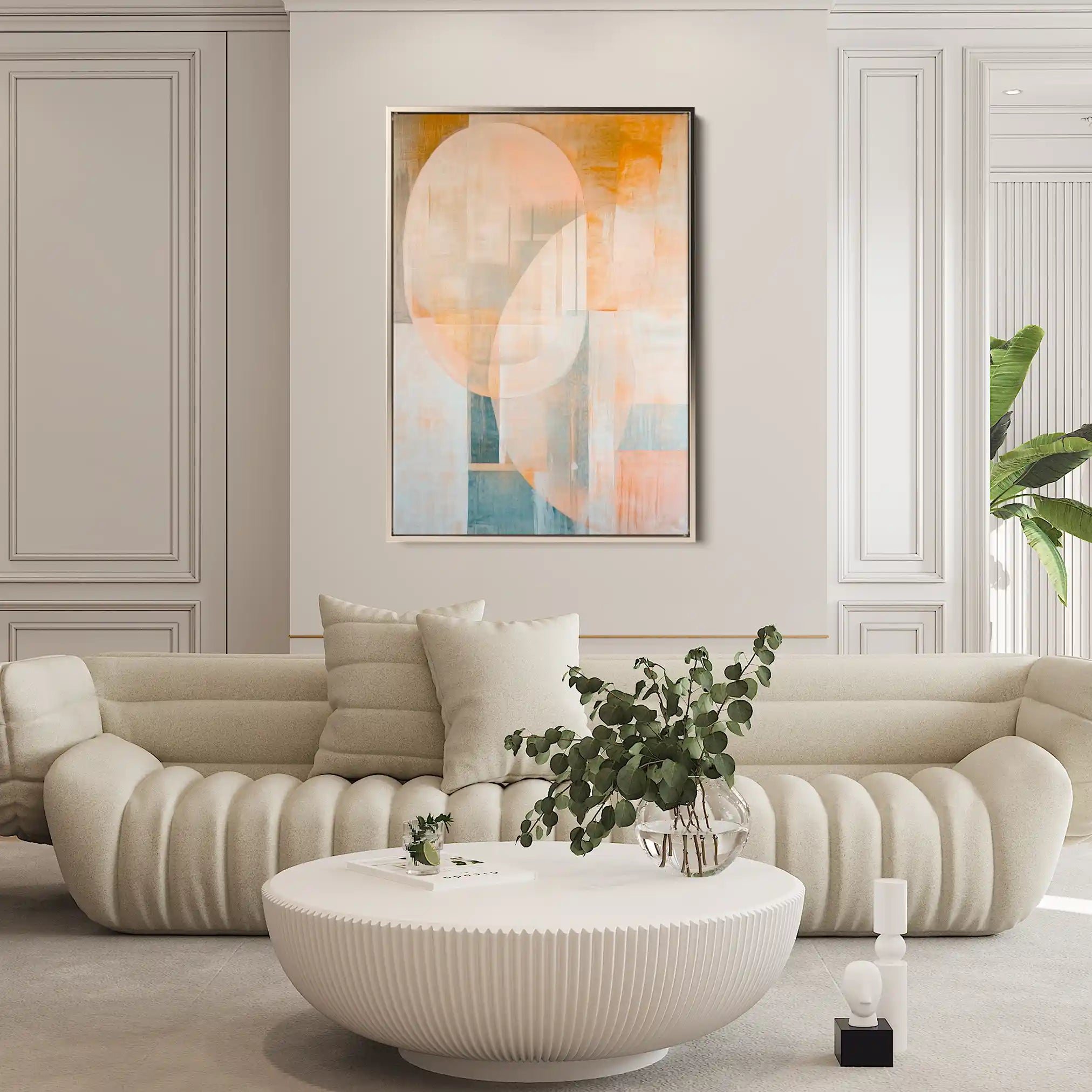 Abstract 574 Canvas Art 60 x 40 cm / Stretched on hidden frame