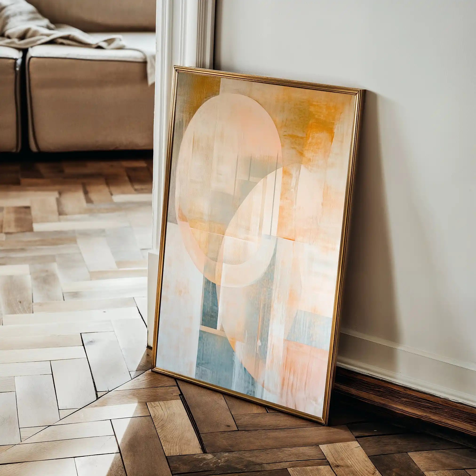 Abstract 574 Canvas Art 60 x 40 cm / Stretched on hidden frame
