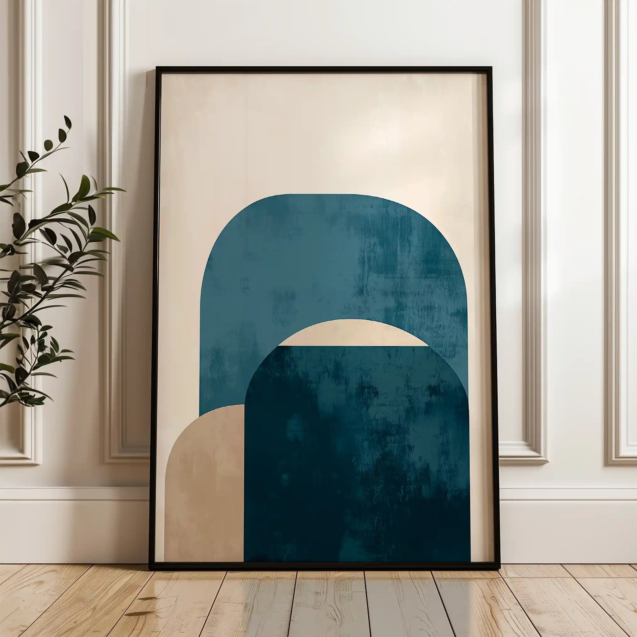 Abstract 575 Canvas Art 60 x 40 cm / Stretched on hidden frame
