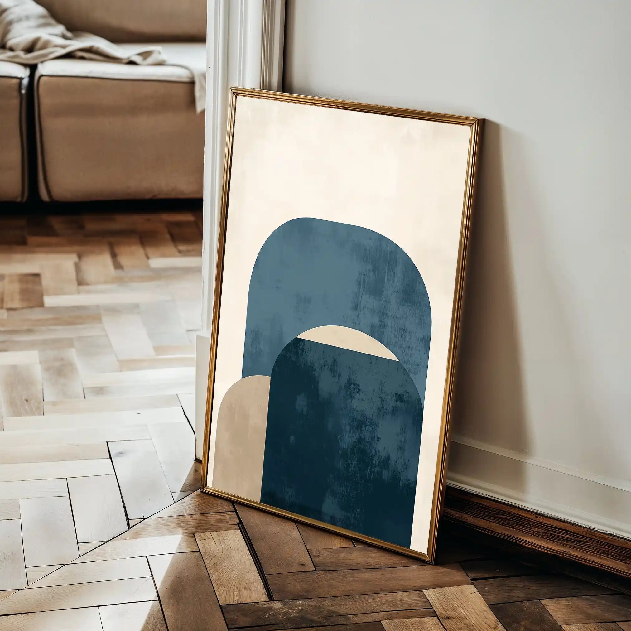 Abstract 575 Canvas Art 60 x 40 cm / Stretched on hidden frame