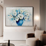 Floral Canvas Wall Art WAD578-F 90 x 60 cm / Stretched on hidden frame