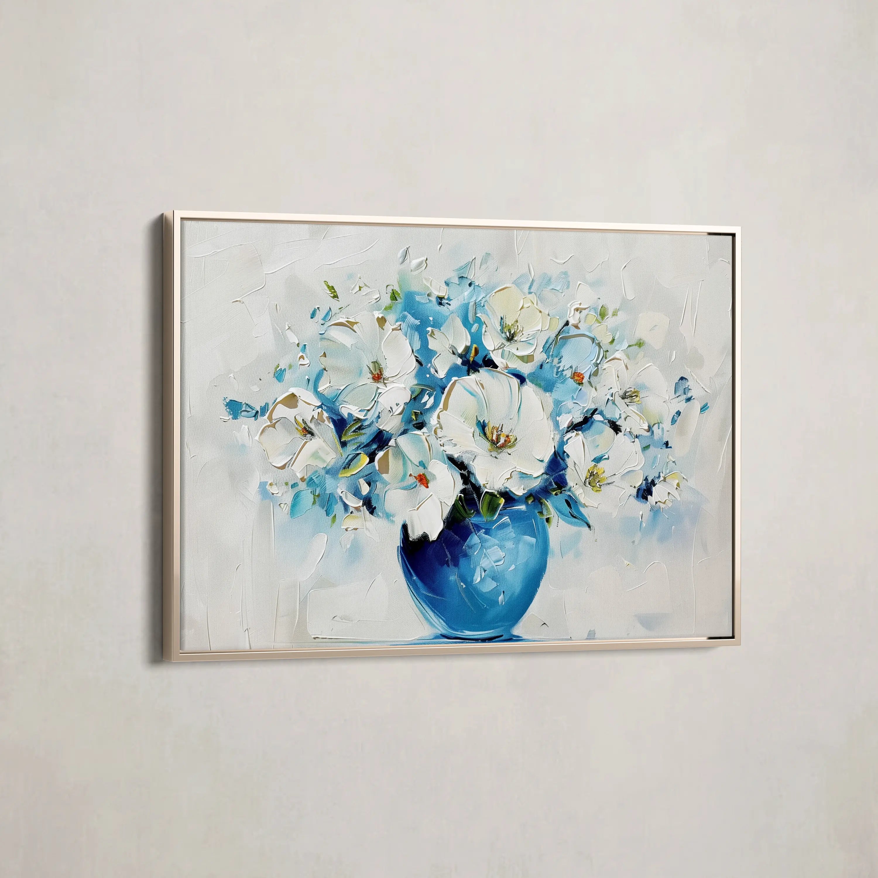 Floral Canvas Wall Art WAD578-F 90 x 60 cm / Stretched on hidden frame