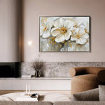 Floral Canvas Wall Art WAD579-F 90 x 60 cm / Stretched on hidden frame