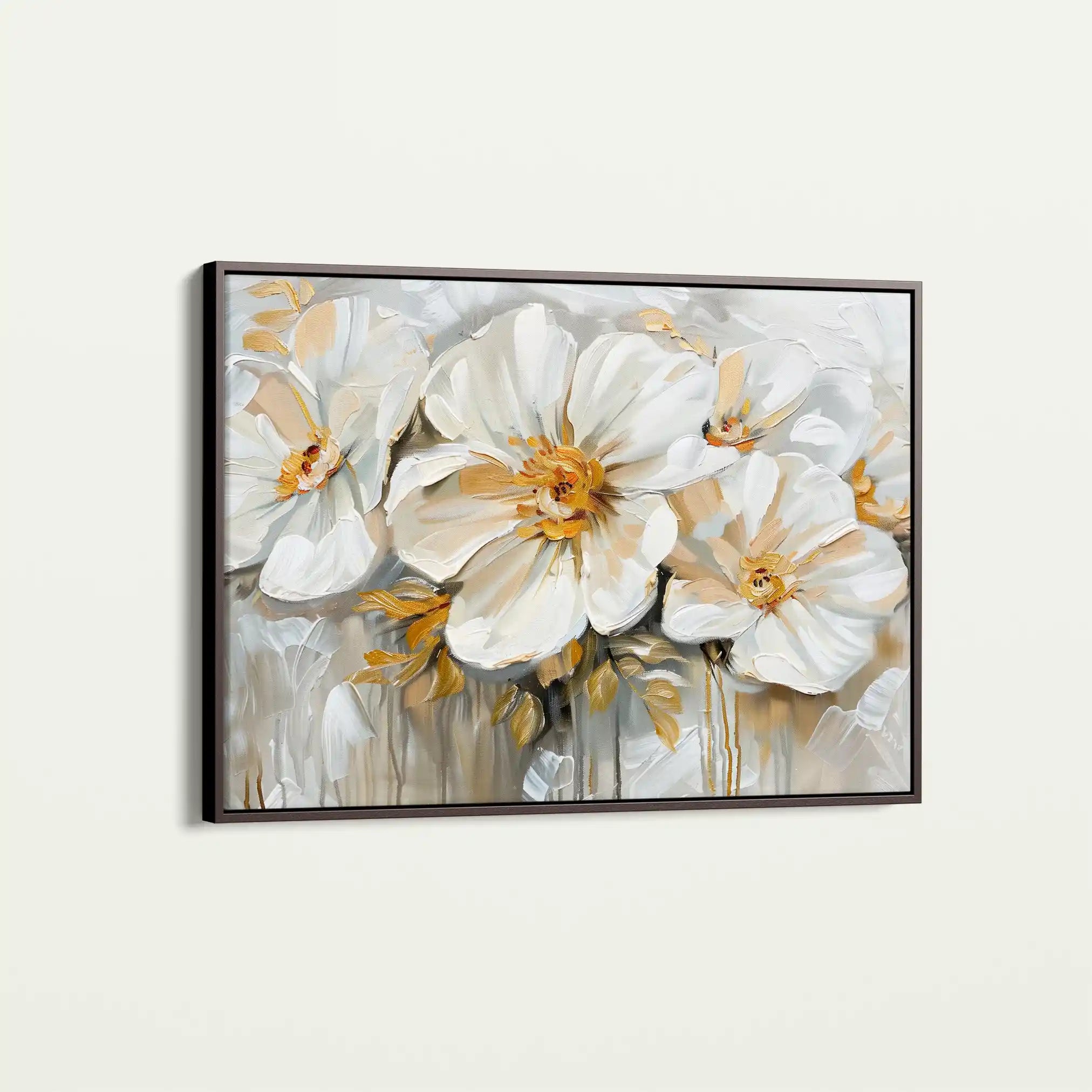 Floral Canvas Wall Art WAD579-F 90 x 60 cm / Stretched on hidden frame