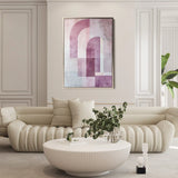 Abstract 580 Canvas Art 60 x 40 cm / Stretched on hidden frame