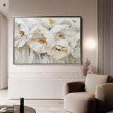 Floral Canvas Wall Art WAD580-F 90 x 60 cm / Stretched on hidden frame