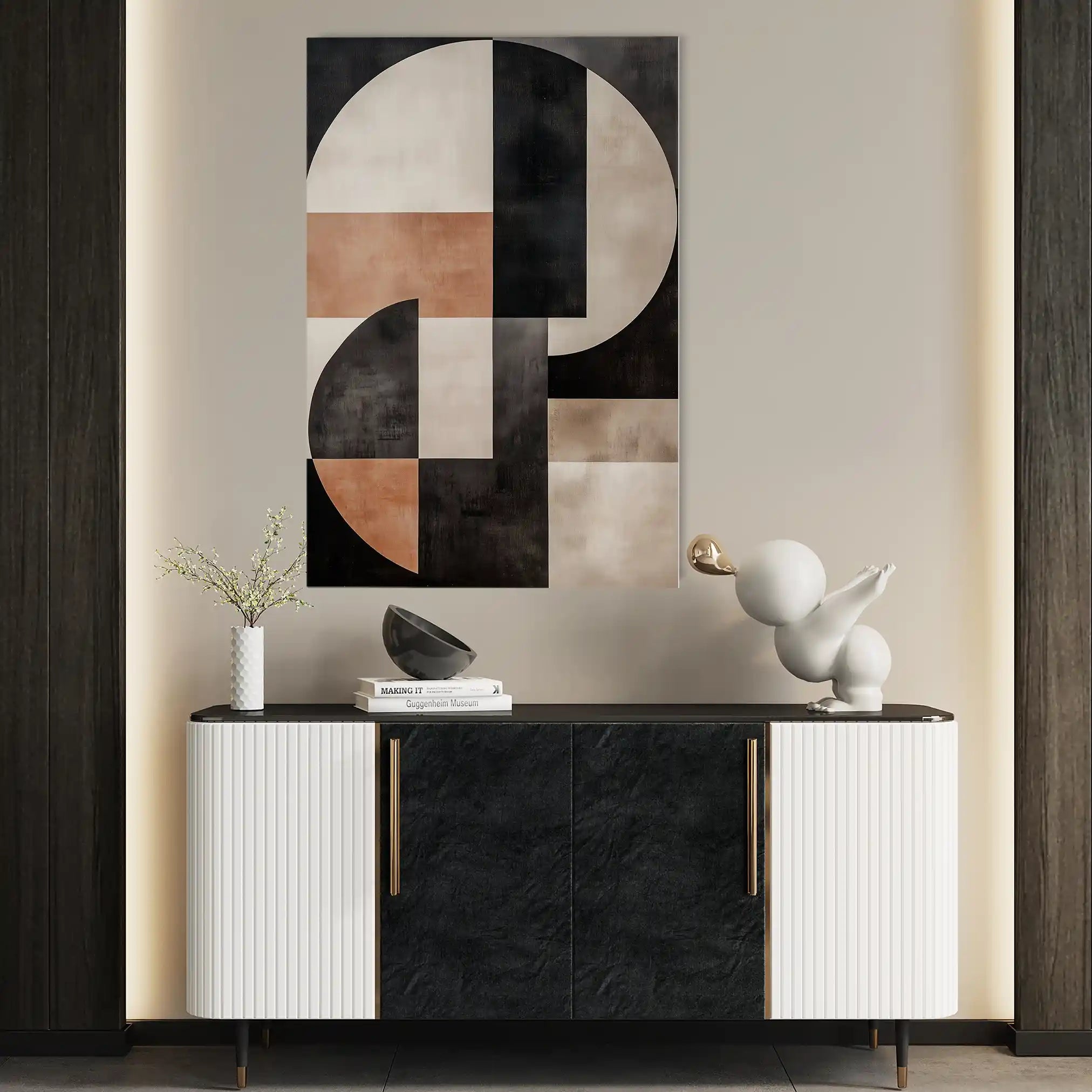 Abstract 581 Canvas Art 60 x 40 cm / Stretched on hidden frame