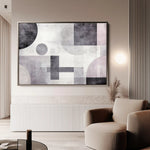 Abstract 582 Canvas Art 60 x 40 cm / Stretched on hidden frame