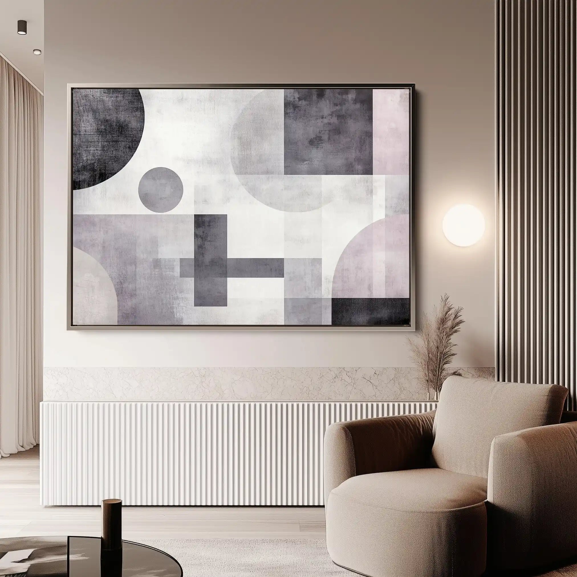 Abstract 582 Canvas Art 60 x 40 cm / Stretched on hidden frame