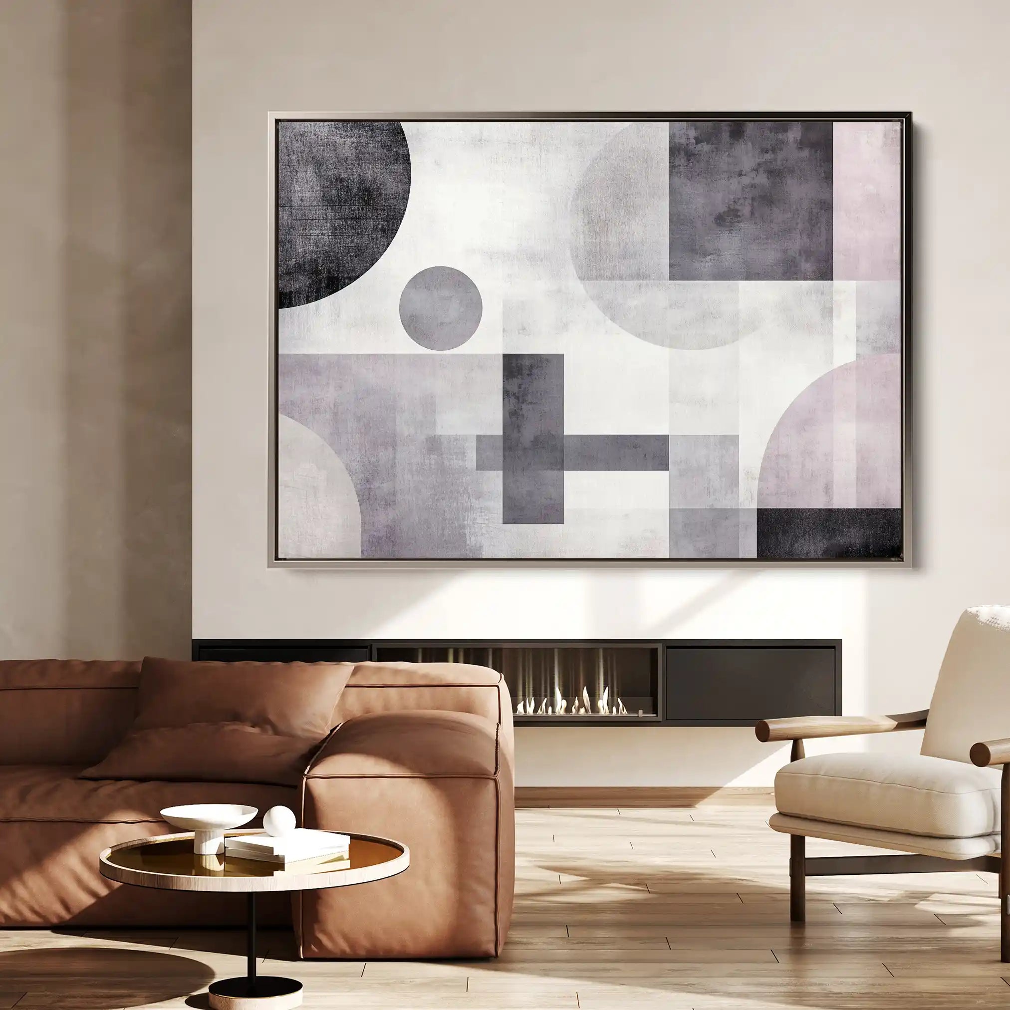 Abstract 582 Canvas Art 60 x 40 cm / Stretched on hidden frame