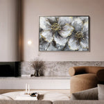 Floral Canvas Wall Art WAD582-F 90 x 60 cm / Stretched on hidden frame