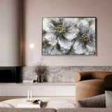 Floral Canvas Wall Art WAD582-F 90 x 60 cm / Stretched on hidden frame