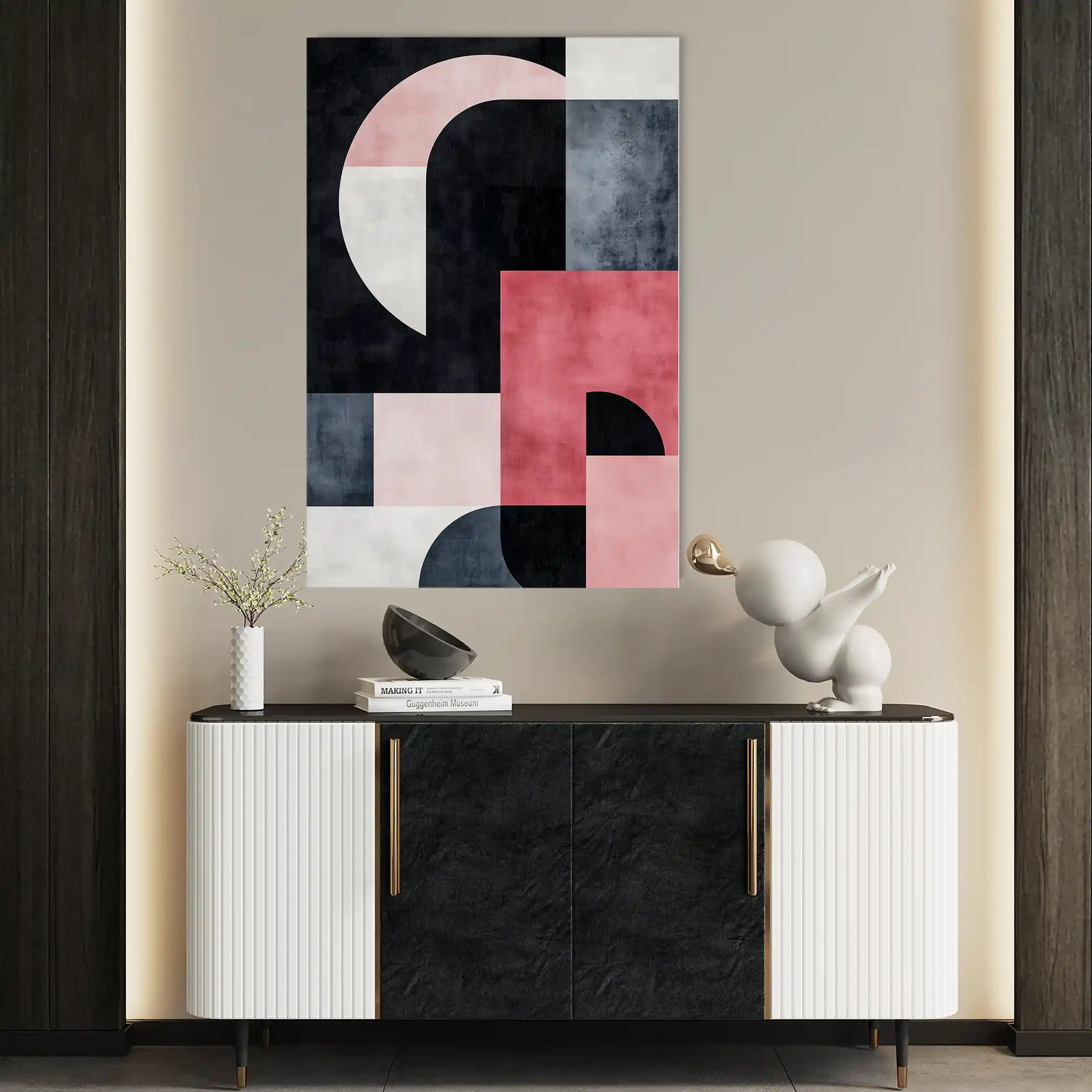 Abstract 583 Canvas Art 60 x 40 cm / Stretched on hidden frame