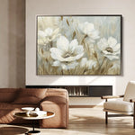 Floral Canvas Wall Art WAD584-F 90 x 60 cm / Stretched on hidden frame
