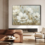 Floral Canvas Wall Art WAD584-F 90 x 60 cm / Stretched on hidden frame
