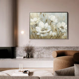 Floral Canvas Wall Art WAD584-F 90 x 60 cm / Stretched on hidden frame
