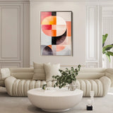 Abstract 585 Canvas Art 60 x 40 cm / Stretched on hidden frame
