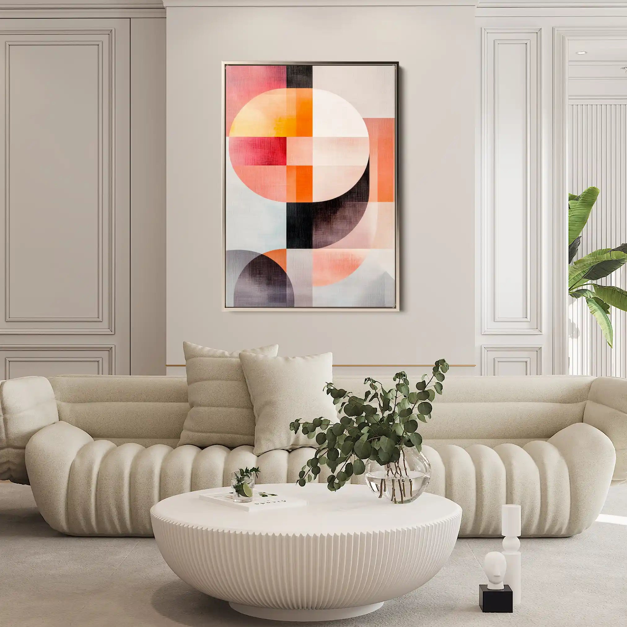Abstract 585 Canvas Art 60 x 40 cm / Stretched on hidden frame