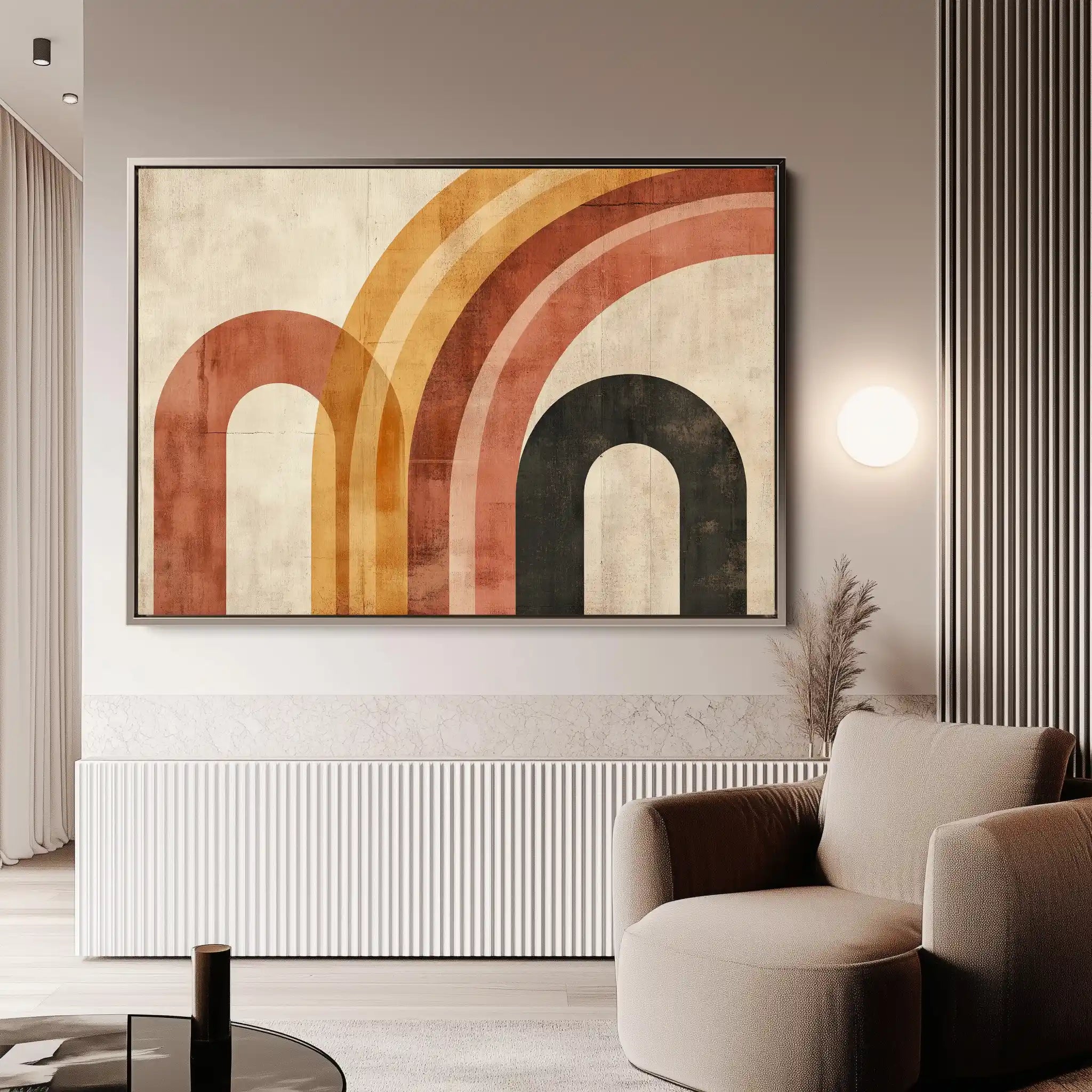 Abstract 586 Canvas Art 60 x 40 cm / Stretched on hidden frame