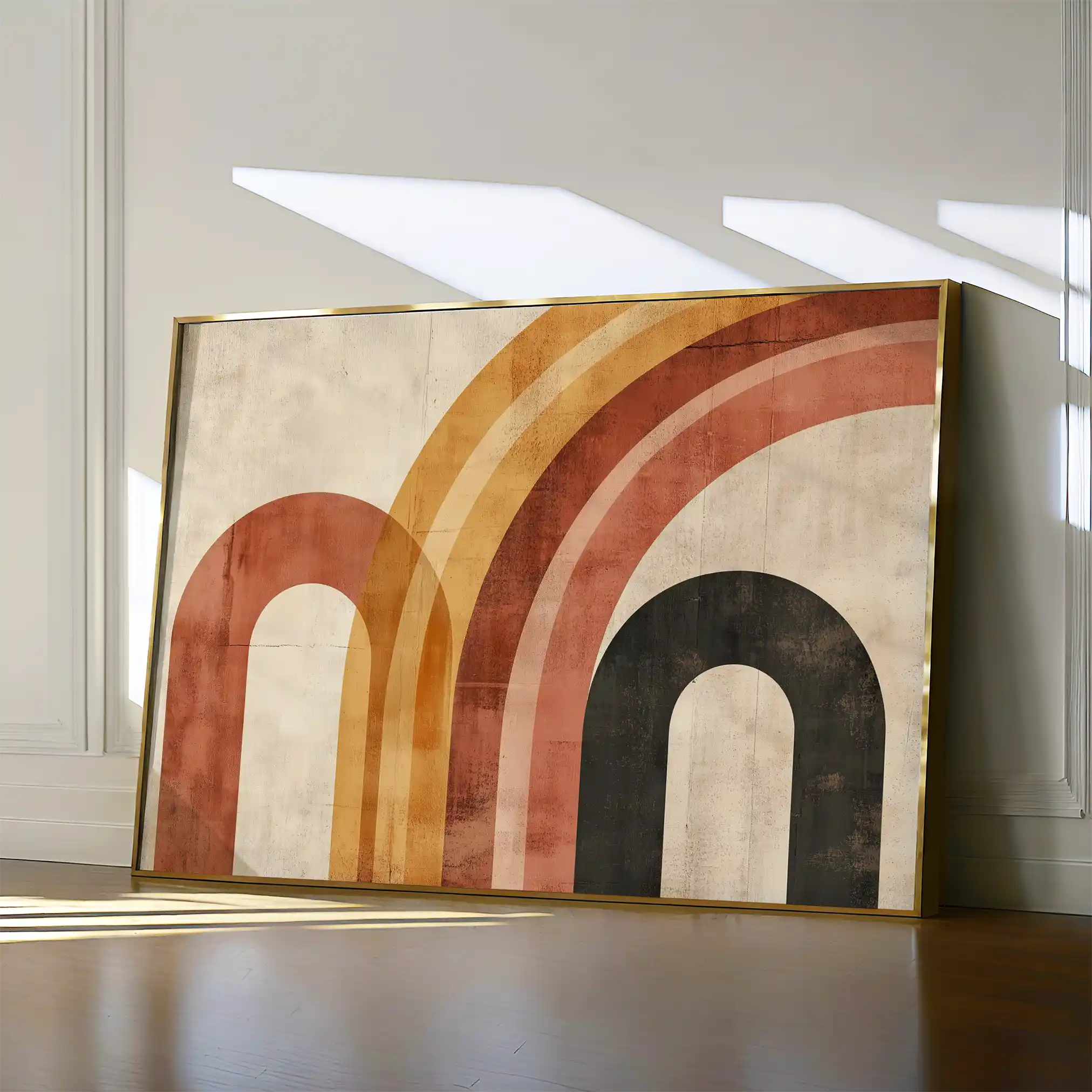 Abstract 586 Canvas Art 60 x 40 cm / Stretched on hidden frame