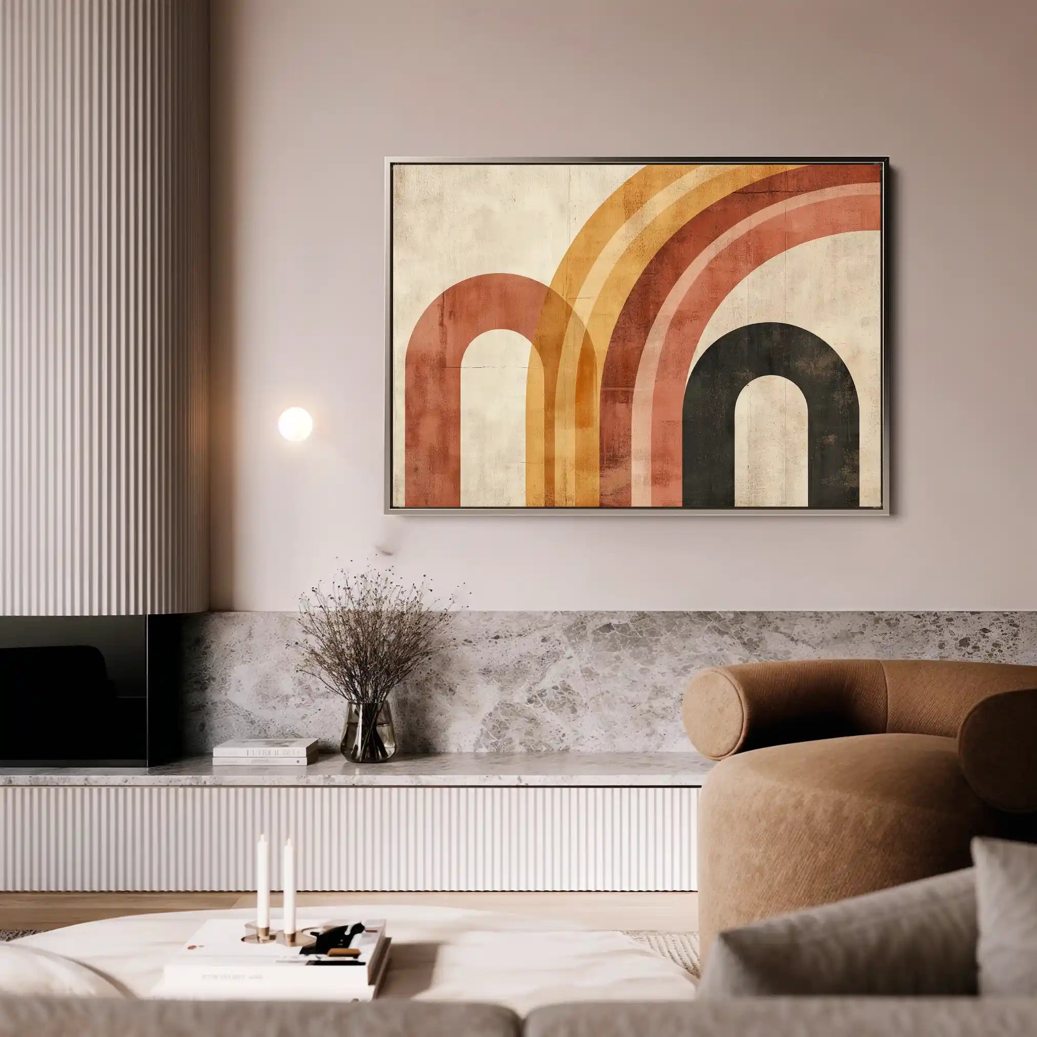 Abstract 586 Canvas Art 60 x 40 cm / Stretched on hidden frame