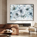 Floral Canvas Wall Art WAD586-F 90 x 60 cm / Stretched on hidden frame