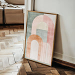 Abstract 587 Canvas Art 60 x 40 cm / Stretched on hidden frame