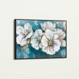 Floral Canvas Wall Art WAD587-F 90 x 60 cm / Stretched on hidden frame