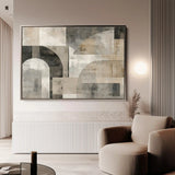 Abstract 588 Canvas Art 60 x 40 cm / Stretched on hidden frame
