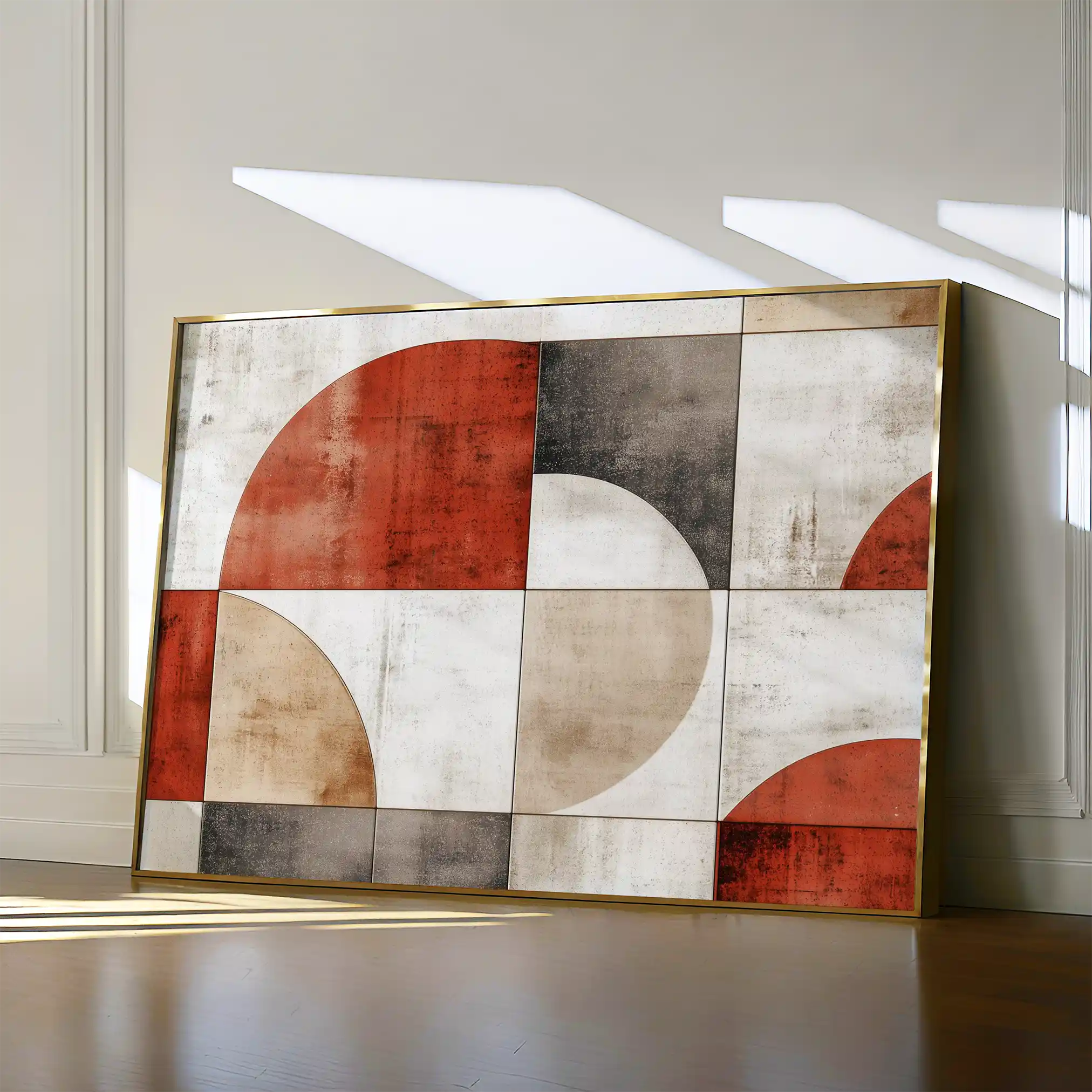 Abstract 590 Canvas Art 60 x 40 cm / Stretched on hidden frame