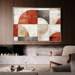 Abstract 590 Canvas Art 60 x 40 cm / Stretched on hidden frame