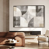 Abstract 591 Canvas Art 60 x 40 cm / Stretched on hidden frame